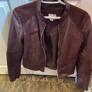 Very Moda Faux leather jacket M